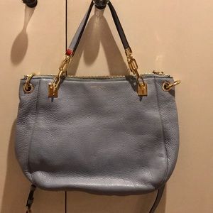 Blue Henri Bendel Leather Crossbody